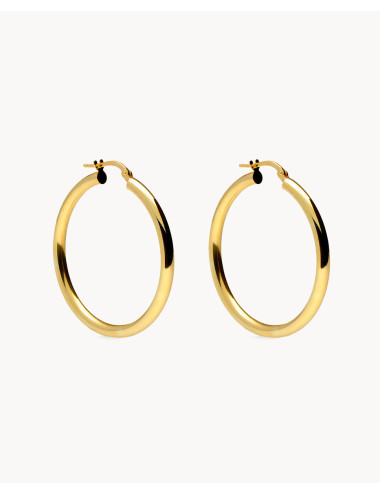 Pendientes de aro  tubo...