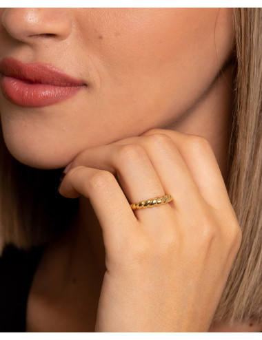 Anillo  turbo de plata de...