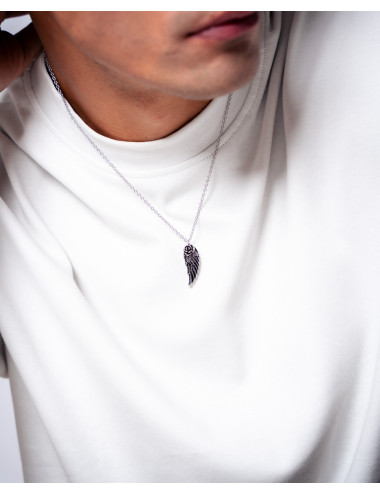 Colgante   ala de acero...