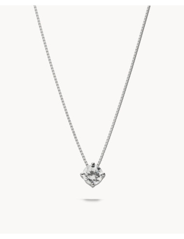 Collar  solitario midi...