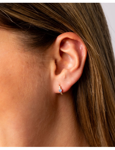 Pendientes de aro  mini...