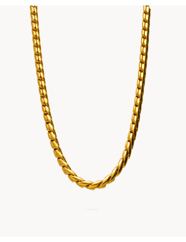 Cadena   espiga de acero...