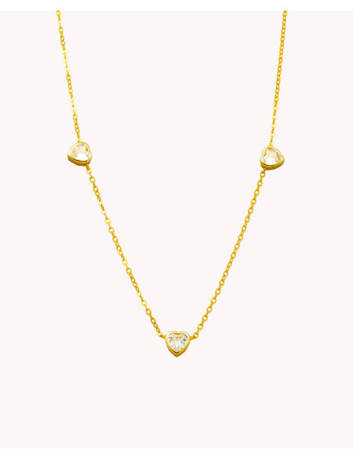 Collar  fino corazón de...
