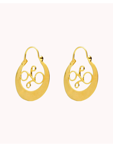 Pendientes  aros canarios...