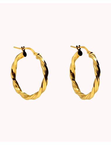 Pendientes de aro  turbina...