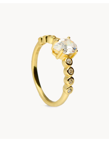 Anillo  takara de plata de...