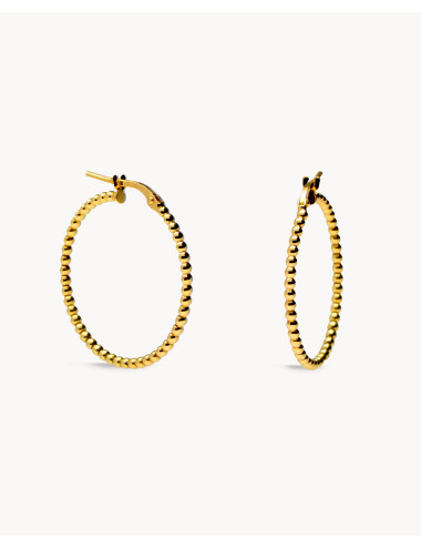 Pendientes de aro  bolis...