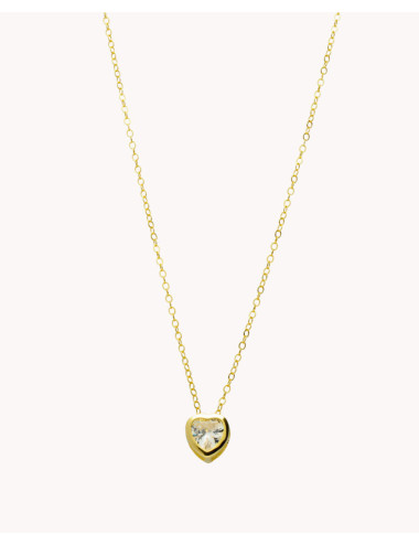 Colgante  corazón solitario...