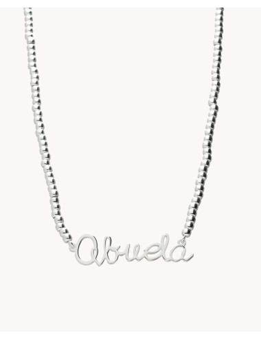 Collar  abuela entre bolas...