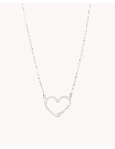Collar  mamá en corazón...
