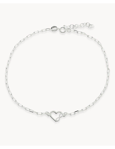 Tobillera  corazón infinito...