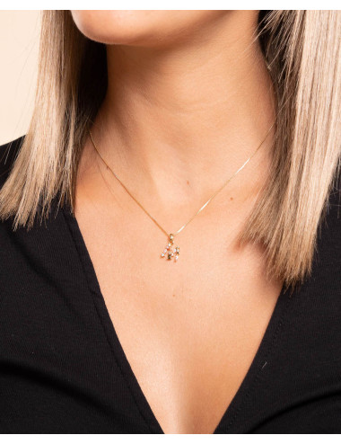 Colgante  inicial m colores...