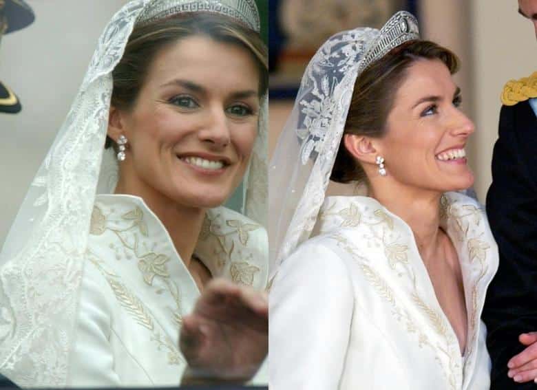 pendientes boda letizia