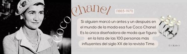 Coco Chanel Día Internacional de la Mujer