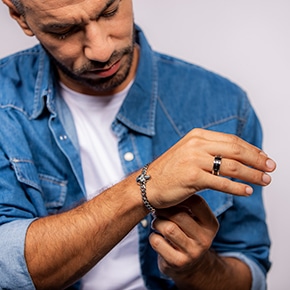 pendientes de hombre pulsera para hombre