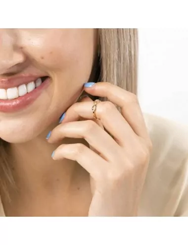 Anillo  infinito liso de...