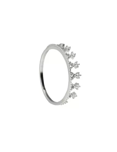Anillo  corona palacio de...