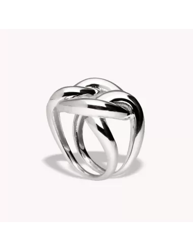Anillo  poppy de plata de...