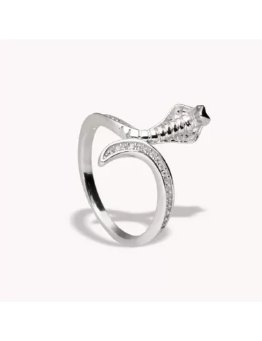 Anillo  serpiente cobra de...